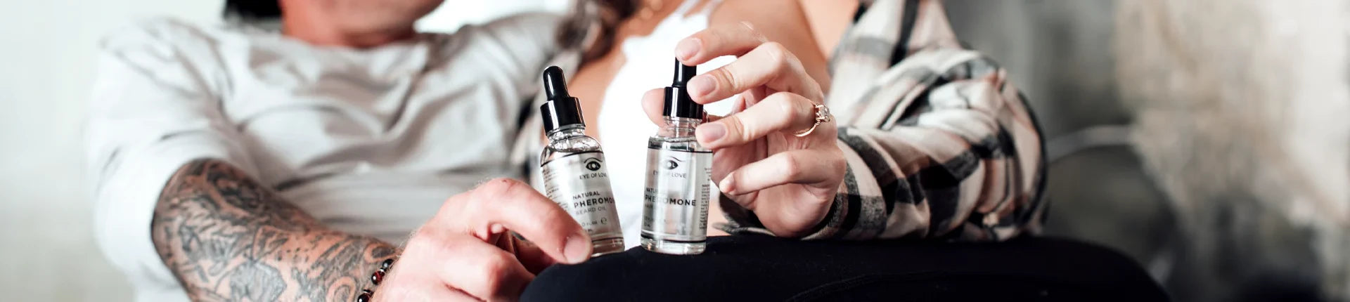 Natural Pheromone Oils For Body, Beard & Hair