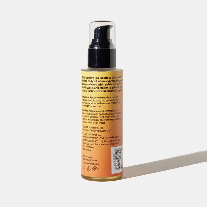 Bloom Earths Desire Pheromone Body Oil
