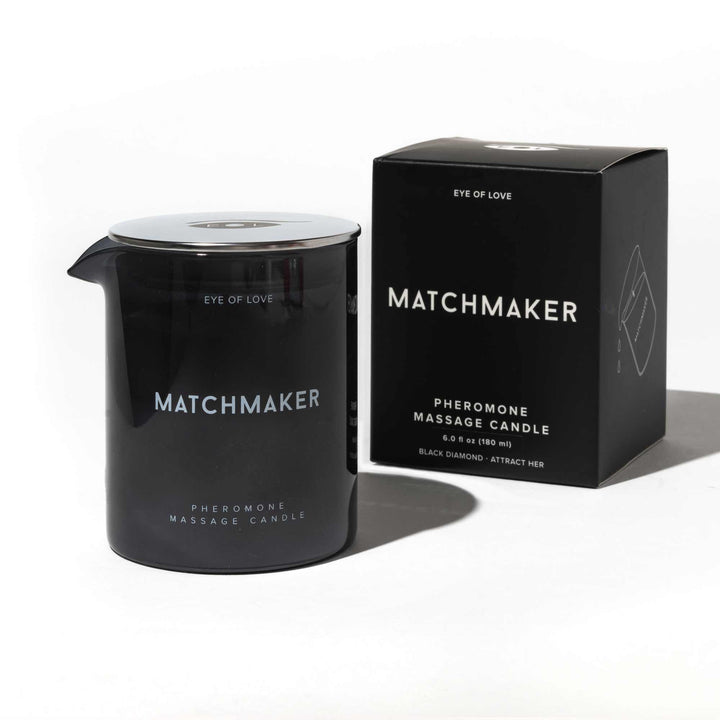 Eye of Love's Matchmaker Black Diamond pheromone massage candle