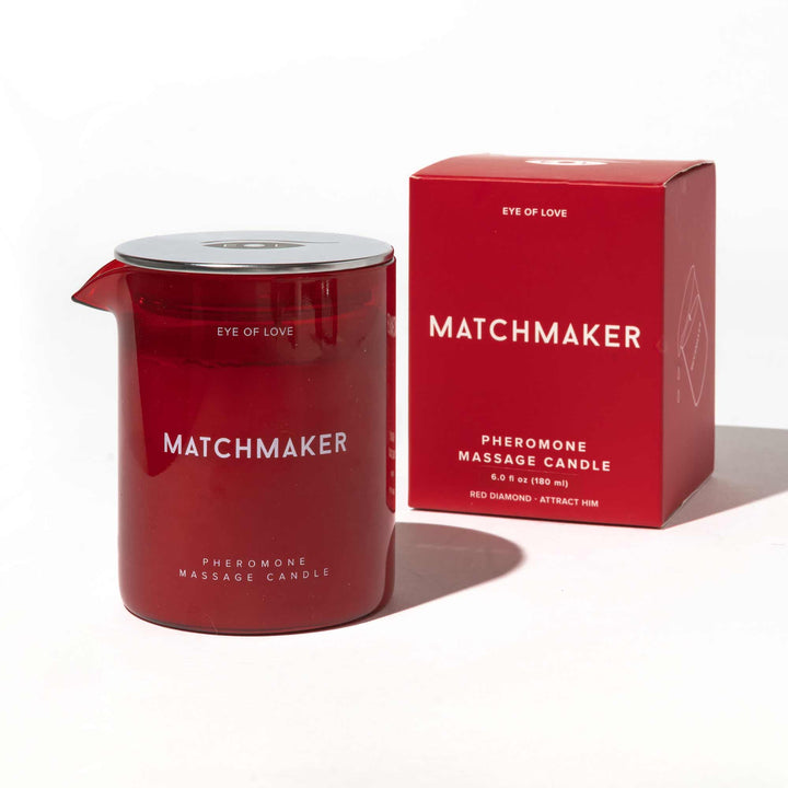 Matchmaker Red Diamond Pheromone Massage Candle