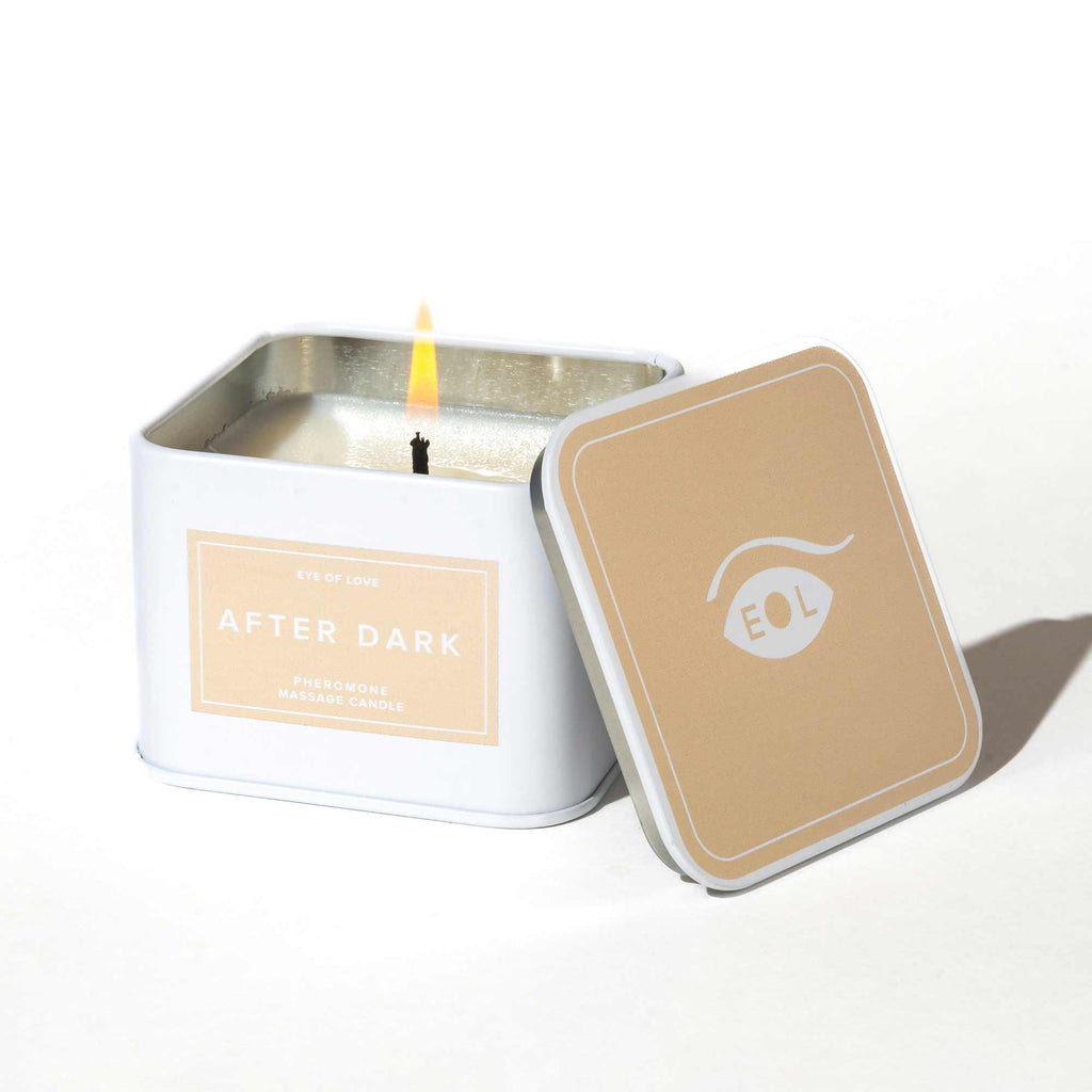 Jasmine Massage Candle (Female Pheromone Infused - Dark) | Eye of