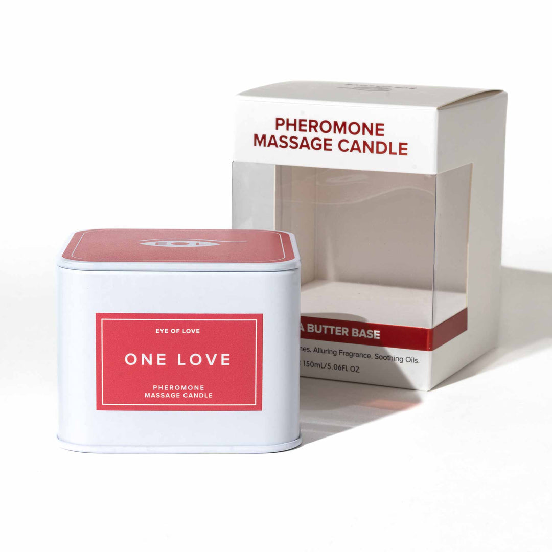 One Love Massage Candle + Free Pheromone Parfum Sample