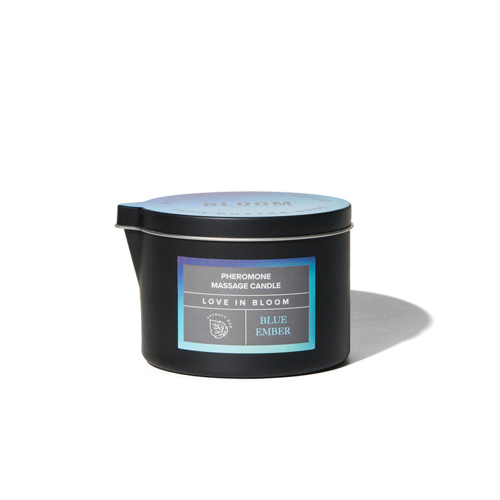 Bloom Blue Ember Pheromone Massage Candle