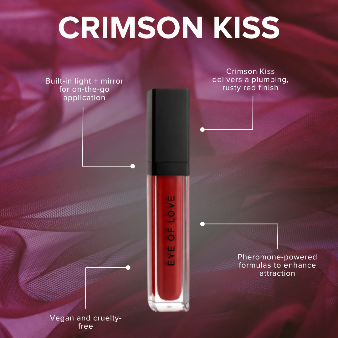 Matchmaker Crimson Kiss Pheromone Lip Gloss | Eye of Love®