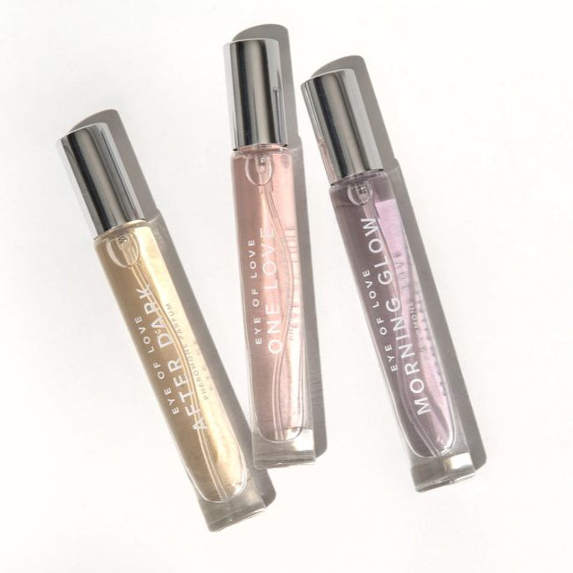 Eye of Love After Dark, One Love and Morning Glow pheromone perfume scents